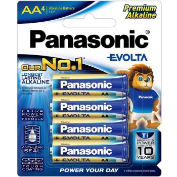 Panasonic Evolta 4×AA Premium Alkaline Power Pack