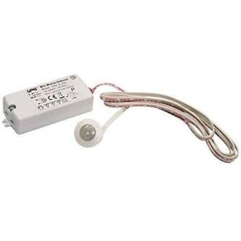 Switch détecteur de mouvement blanc 250 W IP20 90 mm