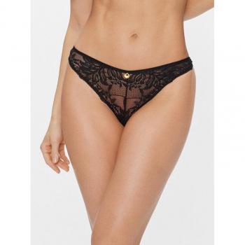 Aubade Luxuriöser Damenslip Gold Pleasure 1D27 Schwarz