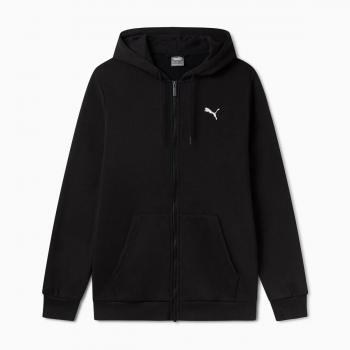 Men’s XL Black PUMA Ess+ Graphic Full‑Zip Sweater