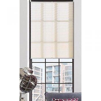 Plissee DÄHRA – MY HOME, 70 × 210 cm, Beige (Creme), Fixmaß