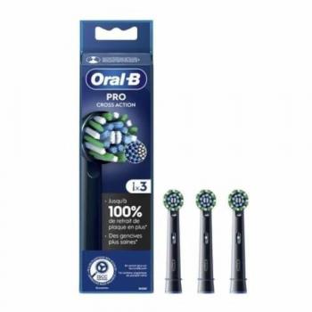 Brossettes de rechange Oral-B Pro CrossAction Noire