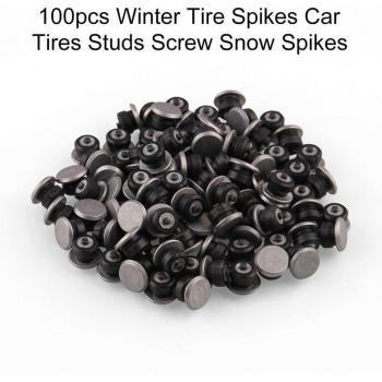 Pneus Clous d'Hiver 100 Pièces – Protection Anti-Usure et Sécurité Maximale