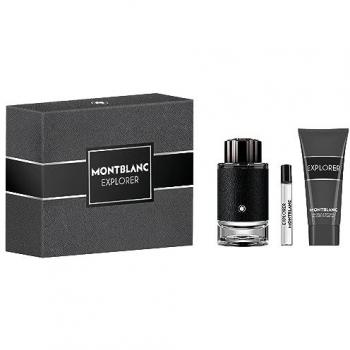 Montblanc Explorer Cofanetto Eau de Parfum 100 ML + Travel Spray 7,5 ML + Shower Gel 100 ML