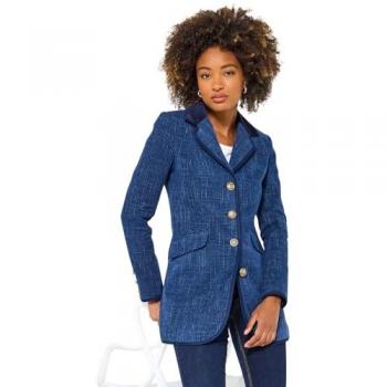 Blue Navy Longline Jacket – Joe Brown