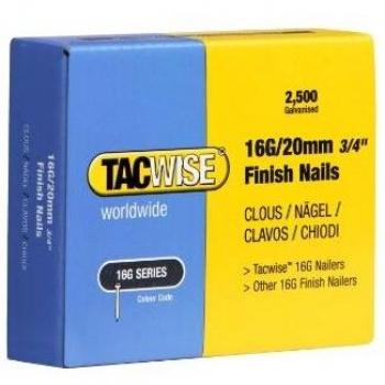 Tacwise 16G 20mm Nails for Nail Gun