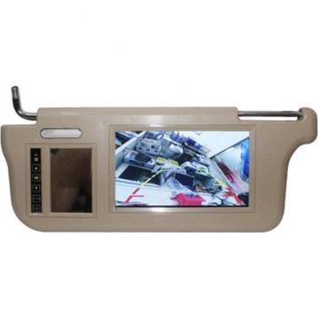 Car Sun Visor Monitor 7 Inch with AV1 AV2 Inputs