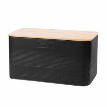 Black Bread Holder 34 x 19 x 18 cm