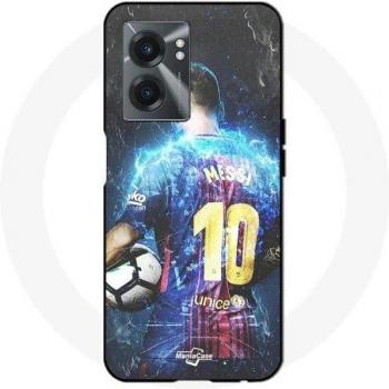 Capa Realme V23 Messi Deportivo Flex BlanCO
