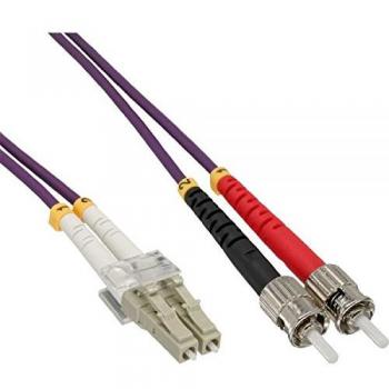 Cavo di Rete InLine LC/ST 25 m, Om4, Cat8.2