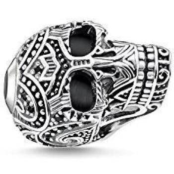 Thomas Sabo Bead Maori Totenkopf schwarz K0272-643-11
