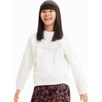 Sudadera Desigual con Cinta Plisada para Niñas