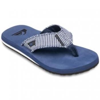 Navy Monkey Abyss Flip Flops for Men by Quiksilver