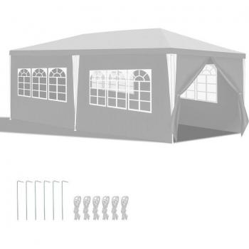 Tente Tonnelle Amovible Einfeben 3x6m