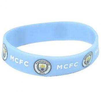 Pulseira de silicone de futebol oficial do Manchester City FC