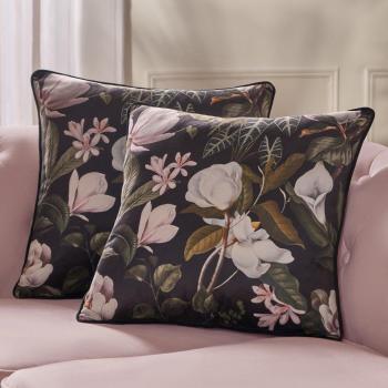 Elegant Floral Velvet Cushion Covers