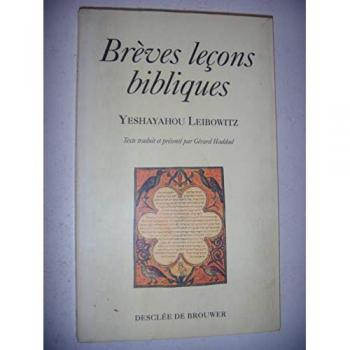 Brèves leçons bibliques (Broché)