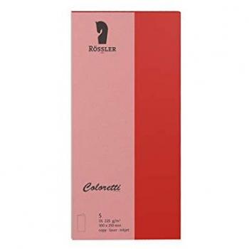Klatschmohn Karten Coloretti DL hoch 5er Set von Rössler