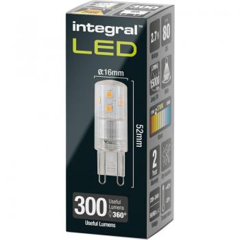 2.7W G9 Dimmable LED Light Bulb 2700K