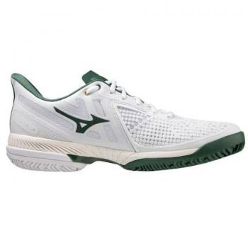 Mizuno Wave Exceed Tour 5 Men's High-Performance Clay Court Shoes White