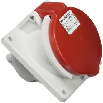 Mennekes CEE-Anbausteckdose 5x32A, Rot, Weiß
