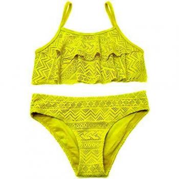 SHEKINI Ragazze Bambini Costumi da Bagno Bambina Due Pezzi Bik