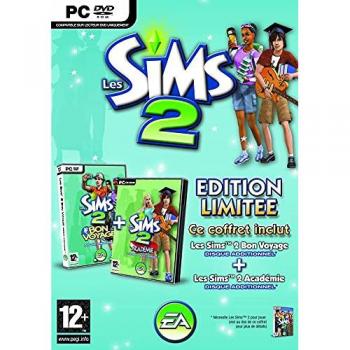 PACK SIMS 2 VOYAGE + ACADEMIE / JEU PC DVD-ROM