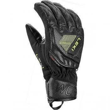 Guantes Leki WCR C-Tech 3D negro amarillo neón