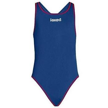 Bañador de Natación Sintética Para Niña Marina