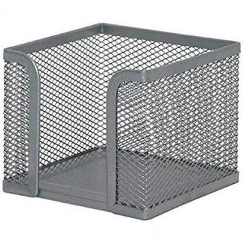 Support de papier en grille Q-Connect argenté 95x95x80 mm