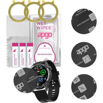 3x apgo MATTE Hybrid krasbestendig glas voor Tracer SM8V Onyx