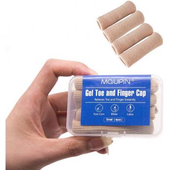 Ribbed Knit Gel Toe Covers
