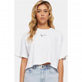 Abbigliamento Karl Kani T-Shirt Bianco Cropped Fit 6137873