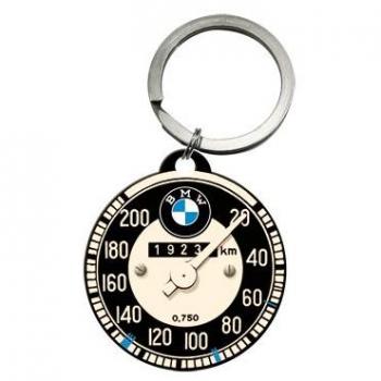 BMW Tachometer Schlüsselanhänger Retro