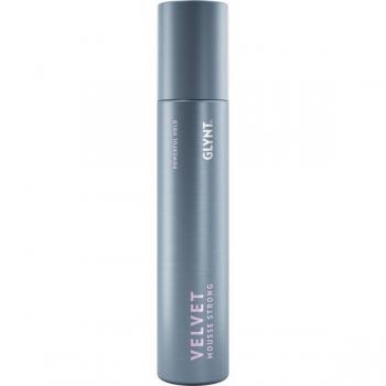 Mousse per capelli Glynt Velvet Finish tenuta forte 200 ml
