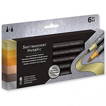 Spectrum Noir 6 Pack Metallic Markers