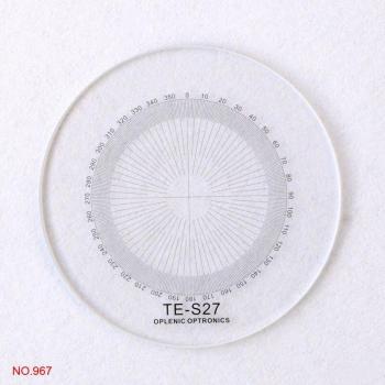 Micrómetro de 20,4mm para ocular de microscopio