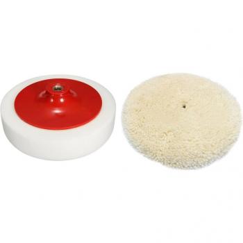 Car Buffing Mop Pad Set with M14 Thread and Soft Wool Bonnet