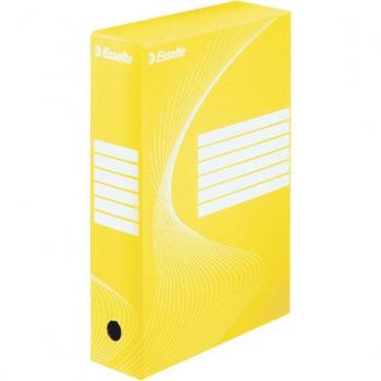 Esselte Archive Folder A4 80mm Yellow Pack of 25