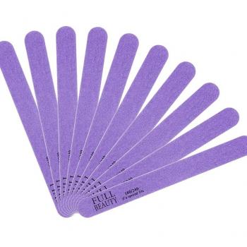 Limas de uñas profesionales 10 Uds. 180/240, con removedor de gel UV
