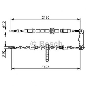 BOSCH Bremsseil 1 987 477 895