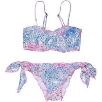 Ropa de Playa Brillante para Niña