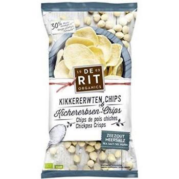 Bio Kichererbsen-Chips Meersalz, Beutel 75g