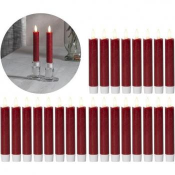 24‑faches LED‑Wachskerzen‑Set Novaliv