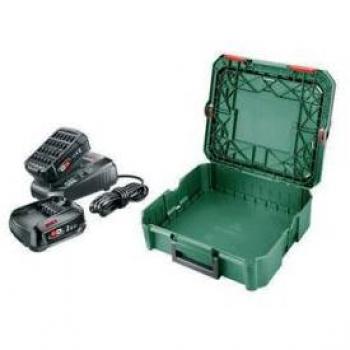 Conjunto de batería y cargador 18V con systmbox
