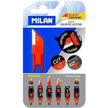 Recambio de hoja ceramica para cúter stick milan 8411574062813 64114 MILAN