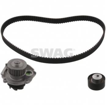 Pompe à Eau et Kit de Distribution SWAG 70 93 2745 (Avec Courroie 124 22)