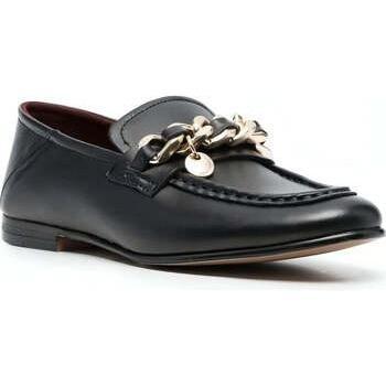 Pelle Nero – Mocaccino Chain Loafer Tommy Hilfiger, Taglia 37 EU