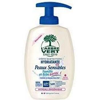 Crème lavante douce mains peaux sensibles 300ml