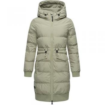 Ragwear Steppmantel Briosh gesteppter Damen Wintermantel mit Kapuze